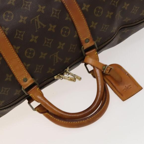 LOUIS VUITTON Monogram Keepall Bandouliere 55 Boston Bag M41414 - Picture 7 of 16